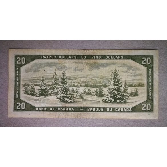 Canada 20 Dollars 1954 VF-