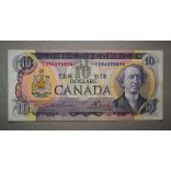 Canada 10 Dollars 1971 XF+