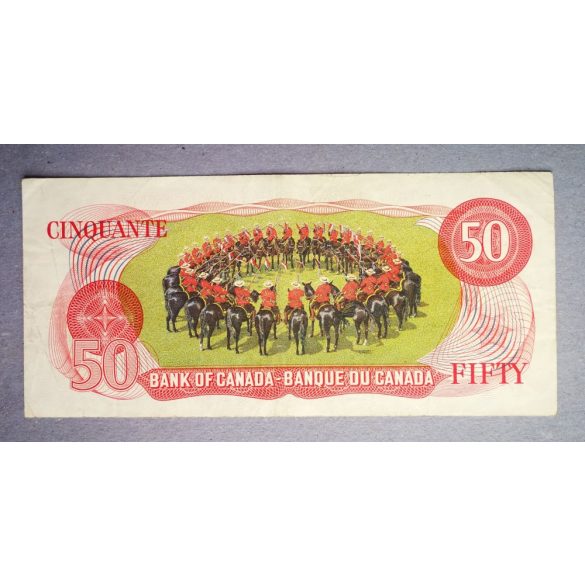 Canada 50 Dollars 1975 F