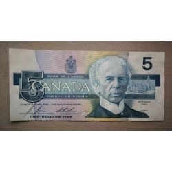 Kanada 5 Dollars 1986 XF