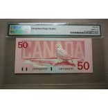 Canada 50 Dollars 1988 AUNC