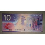 Canada 10 Dollars 2001 UNC