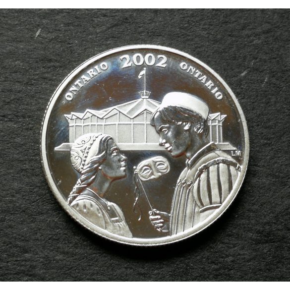 Kanada 50 Cents 2002 ezüst PP, emlékérme