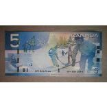 Canada 5 Dollars 2005 UNC