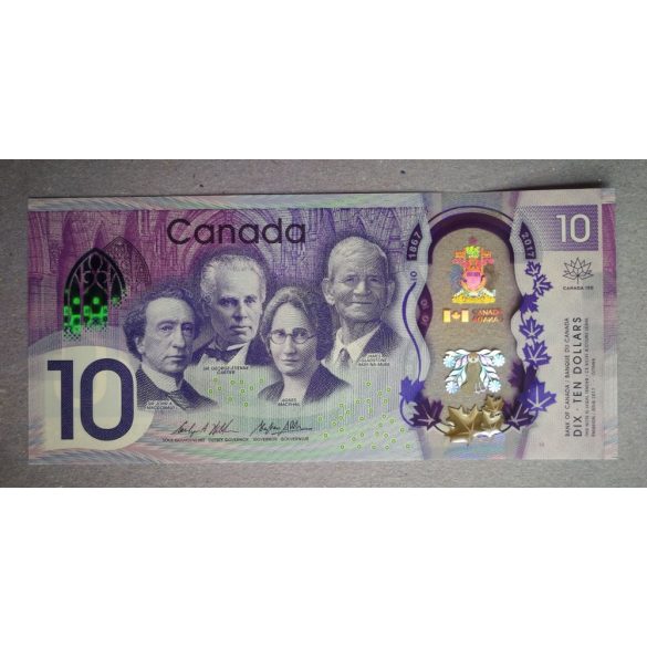 Canada 10 Dollars 2017 Unc