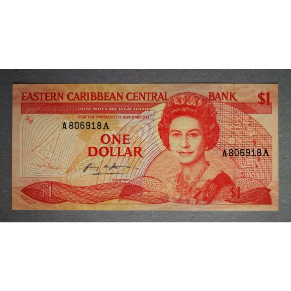 Eastern Caribbean States 1 Dollar 1985 VF