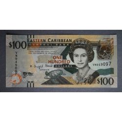 Eastern Caribbean States 100 Dollars 2012 UNC