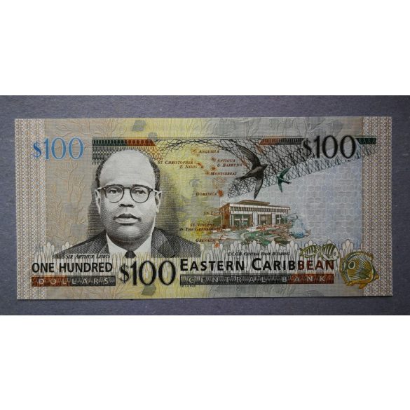 Kelet-karibi Államok 100 Dollars 2012 UNC