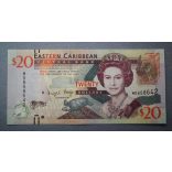 Kelet-karibi Államok 20 Dollars 2012 UNC