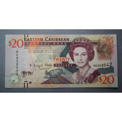 Eastern Caribbean States 20 Dollars 2012 UNC