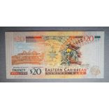 Kelet-karibi Államok 20 Dollars 2012 UNC