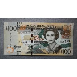 Kelet-karibi Államok 100 Dollars 2015 UNC