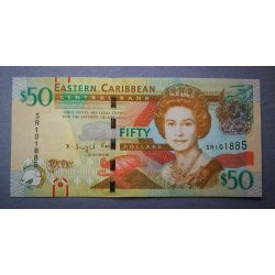 Eastern Caribbean States 50 Dollars 2015 UNC