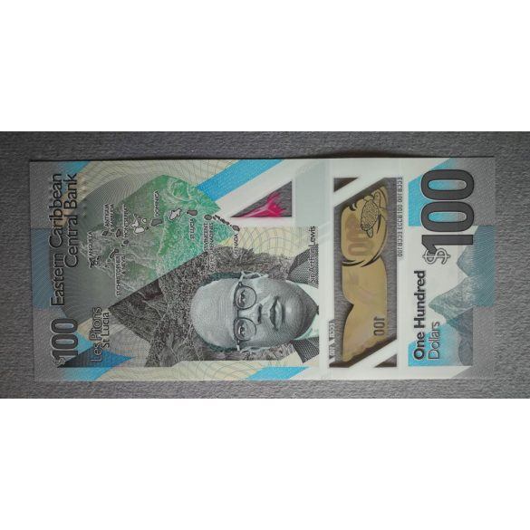 Kelet-karibi Államok 100 Dollars 2019 UNC