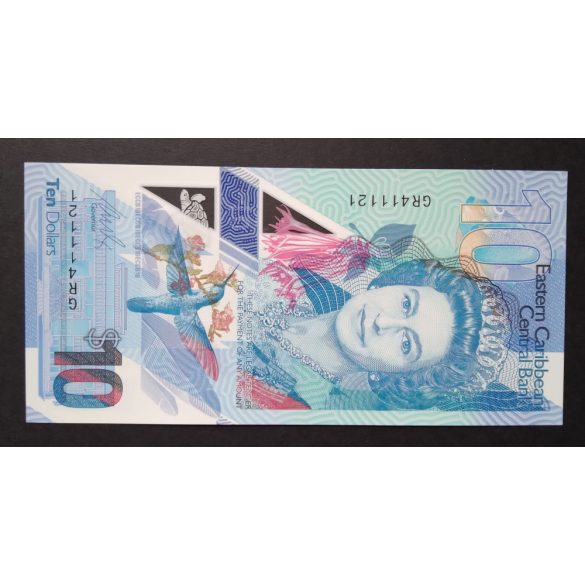 Eastern Caribbean States 10 Dollars 2019 UNC