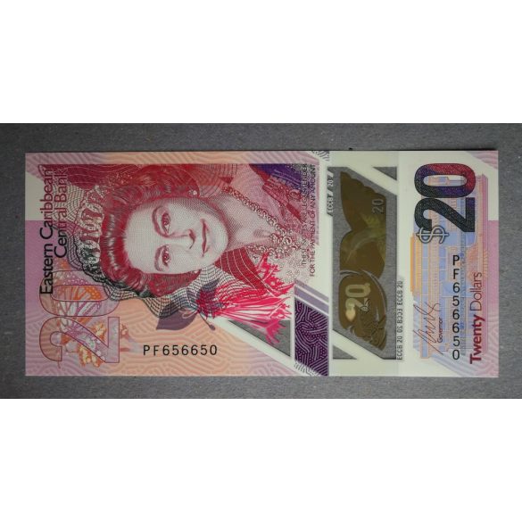 Kelet-karibi Államok 20 Dollars 2019 UNC