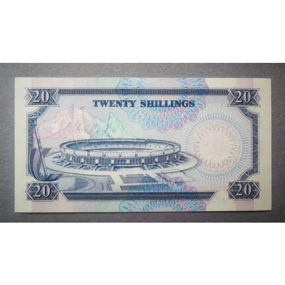 Kenya 20 Shillings 1992 UNC