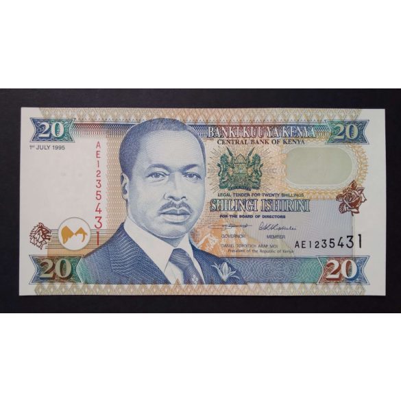 Kenya 20 Shillings 1995 Unc