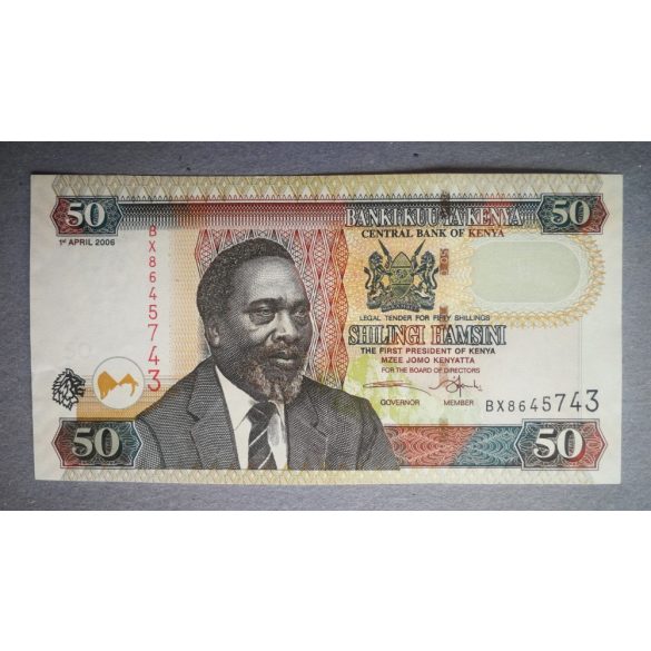 Kenya 50 Shilingi 2006 Unc