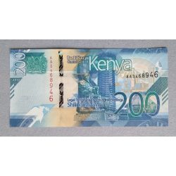 Kenya 200 Shillings 2019 UNC