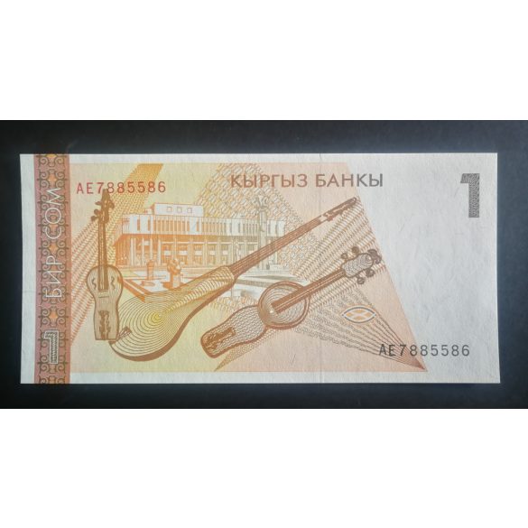 Kyrgyzstan 1 Som 1994 UNC
