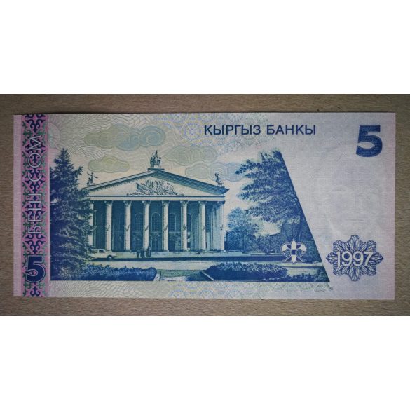 Kirgizisztán 5 Com 1997 UNC