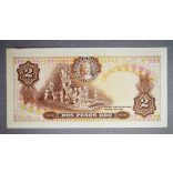 Kolumbia 2 Pesos 1977 UNC-