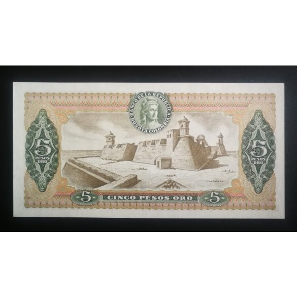 Kolumbia 5 Pesos 1978 UNC