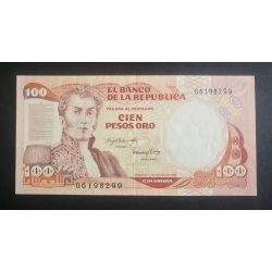 Kolumbia 100 Pesos 1983 XF+