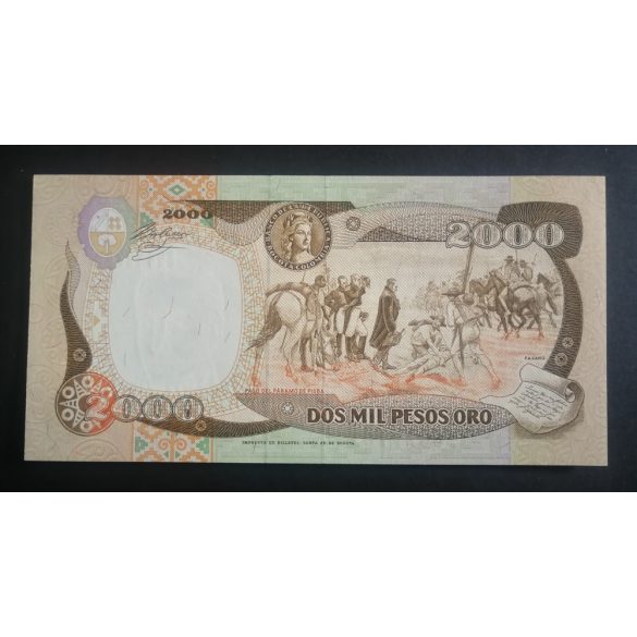 Kolumbia 2000 Pesos 1992 UNC