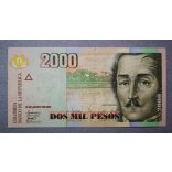 Kolumbia 2000 Pesos 2008 UNC
