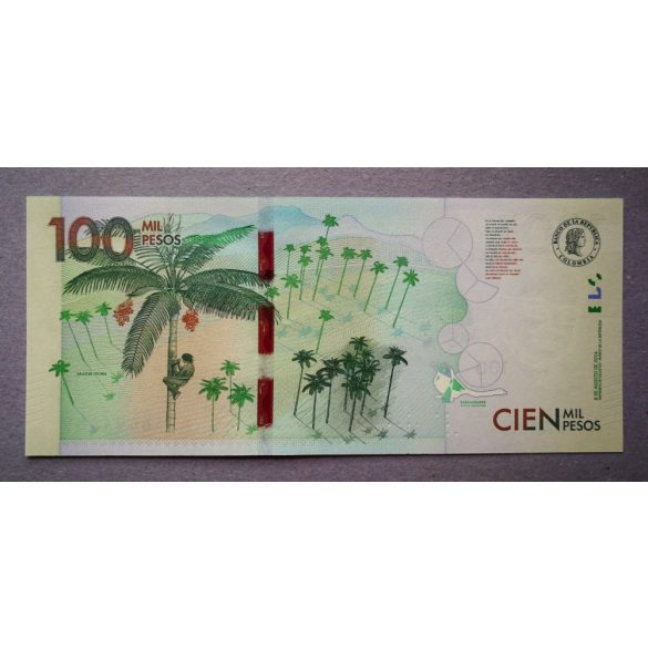 Colombia 100000 Pesos 2014 UNC