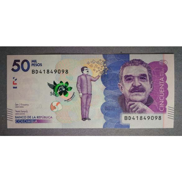 Kolumbia 50000 Pesos 2018 UNC