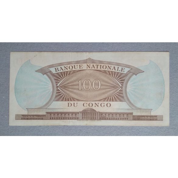 Kongó 100 Francs 1962 VF