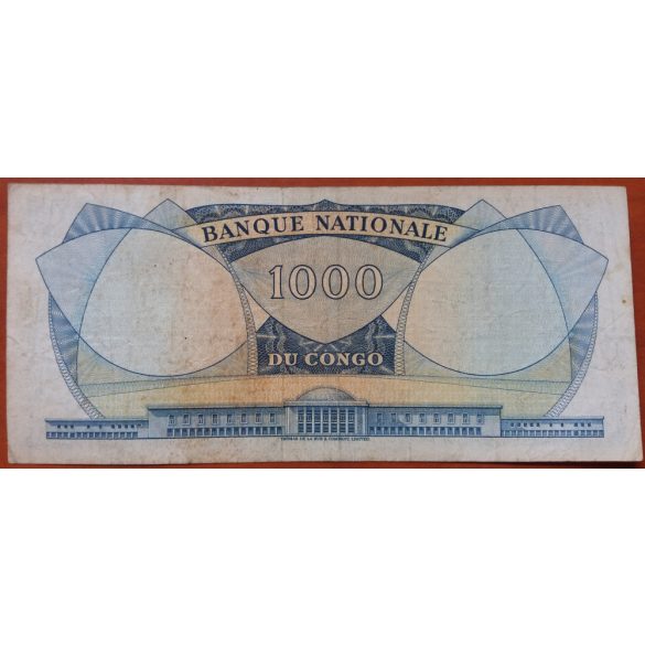 Congo 1000 Francs 1964 F
