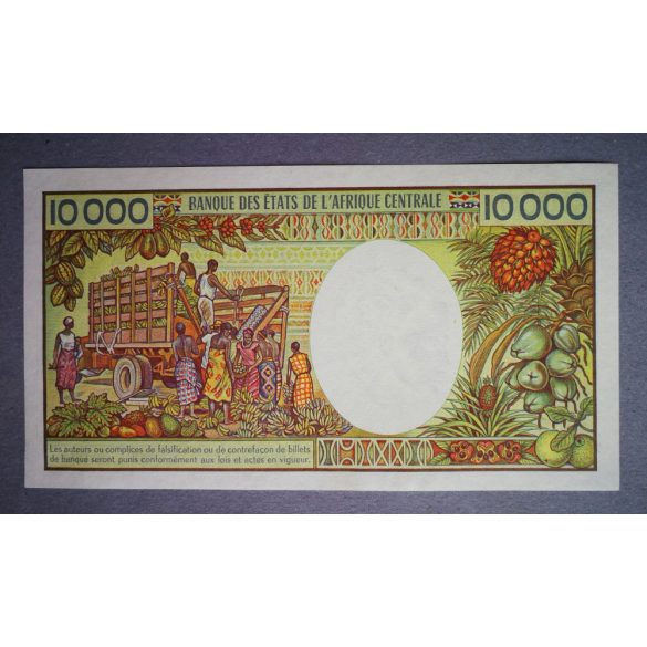 Congo 10000 Francs 1983 Unc-