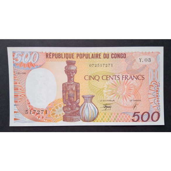 Congo 500 Francs 1990 Unc