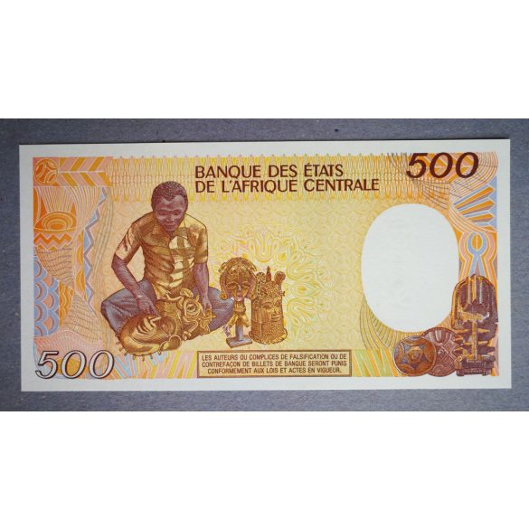 Congo 500 Francs 1991 Unc