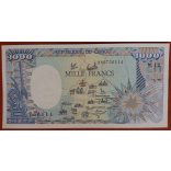Congo 1000 Francs 1992 UNC