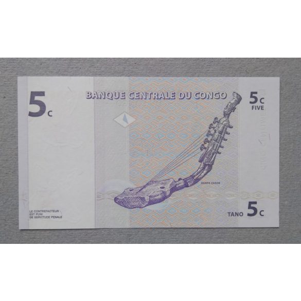 Congo 5 Centimes 1997 Unc
