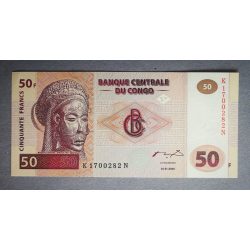 Congo 50 Francs 2000 Unc