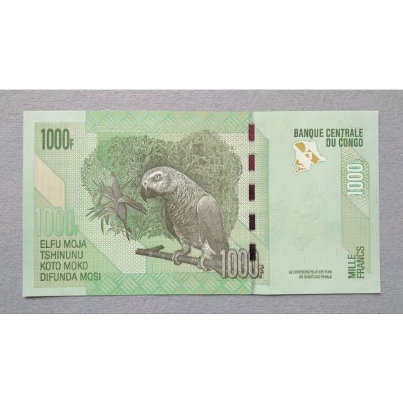 Kongó 1000 Francs 2005 Unc