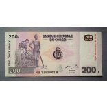Congo 200 Francs 2007 Unc