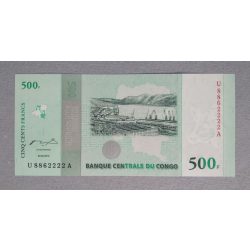 Congo 500 Francs 2010 Unc