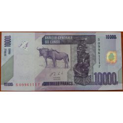 Kongó 10000 Francs 2013 UNC