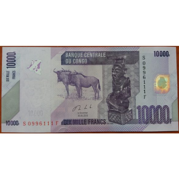 Kongó 10000 Francs 2013 UNC