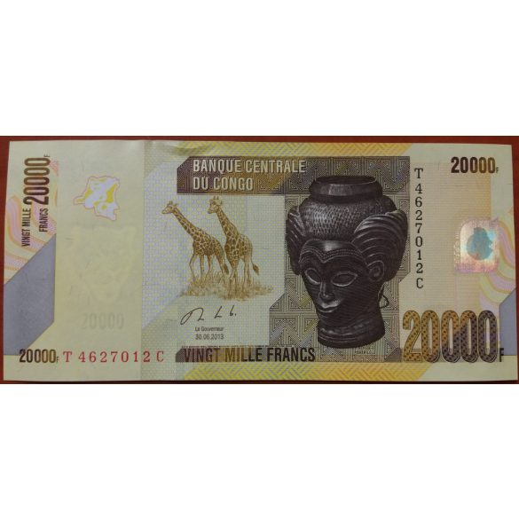 Kongó 20000 Francs 2013 UNC