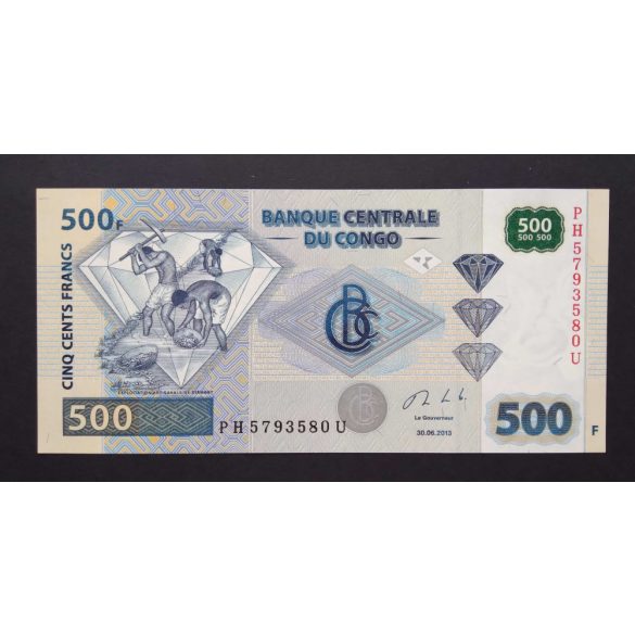 Congo 500 Francs 2013 Unc