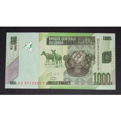 Congo 1000 Francs 2020 Unc 