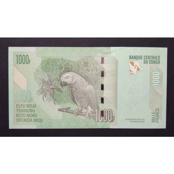 Congo 1000 Francs 2020 Unc 